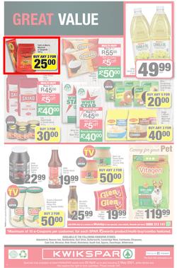 KWIKSPAR EASTERN CAPE : My Kwikspar (20 April - 2 May 2021) Valid in Abbotsford, Beacon Isle, Beetlestone, Burt Drive, Butterworth, page 4