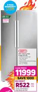 Defy 555 L Side-By-Side Fridge DFF436