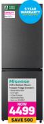 Hisense 223 L Bottom Mount Freezer Fridge H310BIT