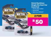 Zuru Metal Machines Single Die Cast Car Assorted-For 2