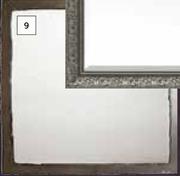 Designhouse Vintage Rustic Square Mirror 600mm x 600mm