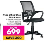 Vega Office Chair Black Mesh