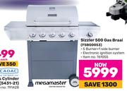 Megamaster Sizzler 500 Gas Braai FSBG0053
