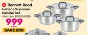 Bennett Read 6 Piece Supreme Cuisine Set-Each