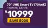 Hisense 70" UHD Smart TV 70A6K