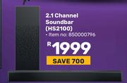 Hisense 2.1 Channel Soundbar HS2100
