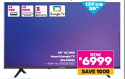 Skyworth 139cm (55") 4K UHD Smart Google TV G6400G