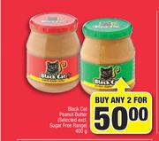 Black Cat Peanut Butter (Selected Excl. Sugar Free Range)-2 x 400g