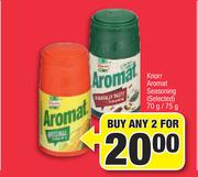 Knorr Aromat Seasoning (Selected)-2 x 70g/75g