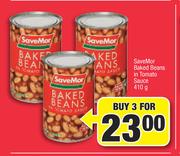 Save Mor Baked Beans In Tomato Sauce-3 x 410g