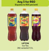 Lipton Ice Tea (All Variants)-For 3 x 1.5L