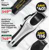 Wahl Multi Cut Cordless Lithium-Ion Rechargeable Hair Clipper Kit (22 Piece)