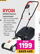 Ryobi 1200W Electric Lawnmower
