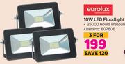 Eurolux 10W LED Floodlight-For 3