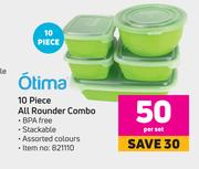 Otima 10 Piece All Rounder Combo