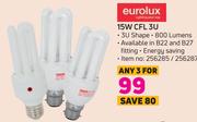 Eurolux 15W CFL 3U
