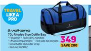 Volkano 70L Rhodes Blue Duffel Bag