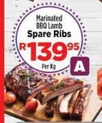 Marinated BBQ Lamb Spare Ribs-Per kg