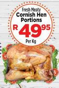 Fresh Meaty Cornish Hen Portions-Per Kg