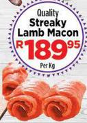 Quality Streaky Lamb Macon-Per Kg
