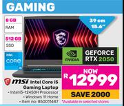 MSI Intel Core i5 Gaming Laptop