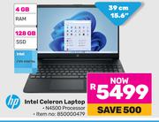HP Intel Celeron Laptop
