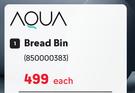 Aqua Bread Bin-Each