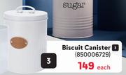 Biscuit Canister-Each