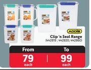 Addis Clip n Seal Range-Each
