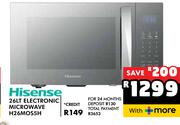 Hisense 26Ltr Electronic Microwave H26MOS5H