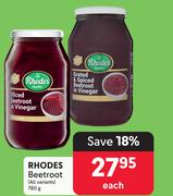 Rhodes Beetroot (All Variants)-780g Each