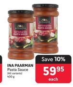INA PAARMAN Pasta Sauce (All Variants)-400g Each