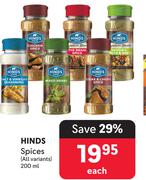 Hinds Spices (All Variants)-200ml Each