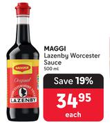 Maggi Lazenby Worcester Sauce-500ml 