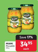 Miami Piccalilli-380g Each