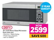 Defy 34L Grill Mirror Glass Microwave Oven DMO 392