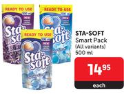 Sta Soft Smart Pack (All Variants)-500ml Each