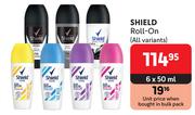 Shield Roll On (All Variants)-6 x 50ml