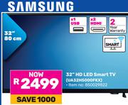 Samsung 32" (80cm) HD LED Smart TV UA32H5000FKX