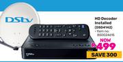 DStv HD Decoder (Installed) DSD4142