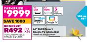 Skyworth 55"(139cm) QLED Google TV 55Q6600G