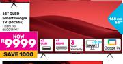 TCL 65"(165cm) QLED Smart Google TV 65C655