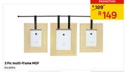 3 Pic Multi-Frame MDF