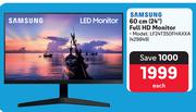 Samsung 60cm (24") Full HD Monitor LF24T350FHAXXA