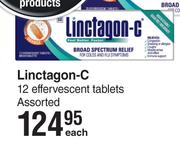 Linctagon-C 12 Effervescent Assorted-Each