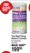 The Real Thing Nutra-C Combo 90 Capsules