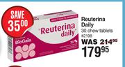 Reuterina Daily 30 Chew Tablets