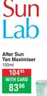 SunLab After Sun Tan Maximiser-150ml