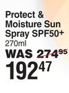 Nivea Protect & Moisture Sun Spray SPF50+ -270ml