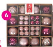 44 Piece Bauble Tray Set
